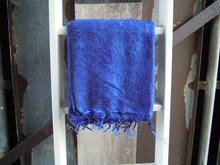 Yak-sjaal-blauw-midden-blauw